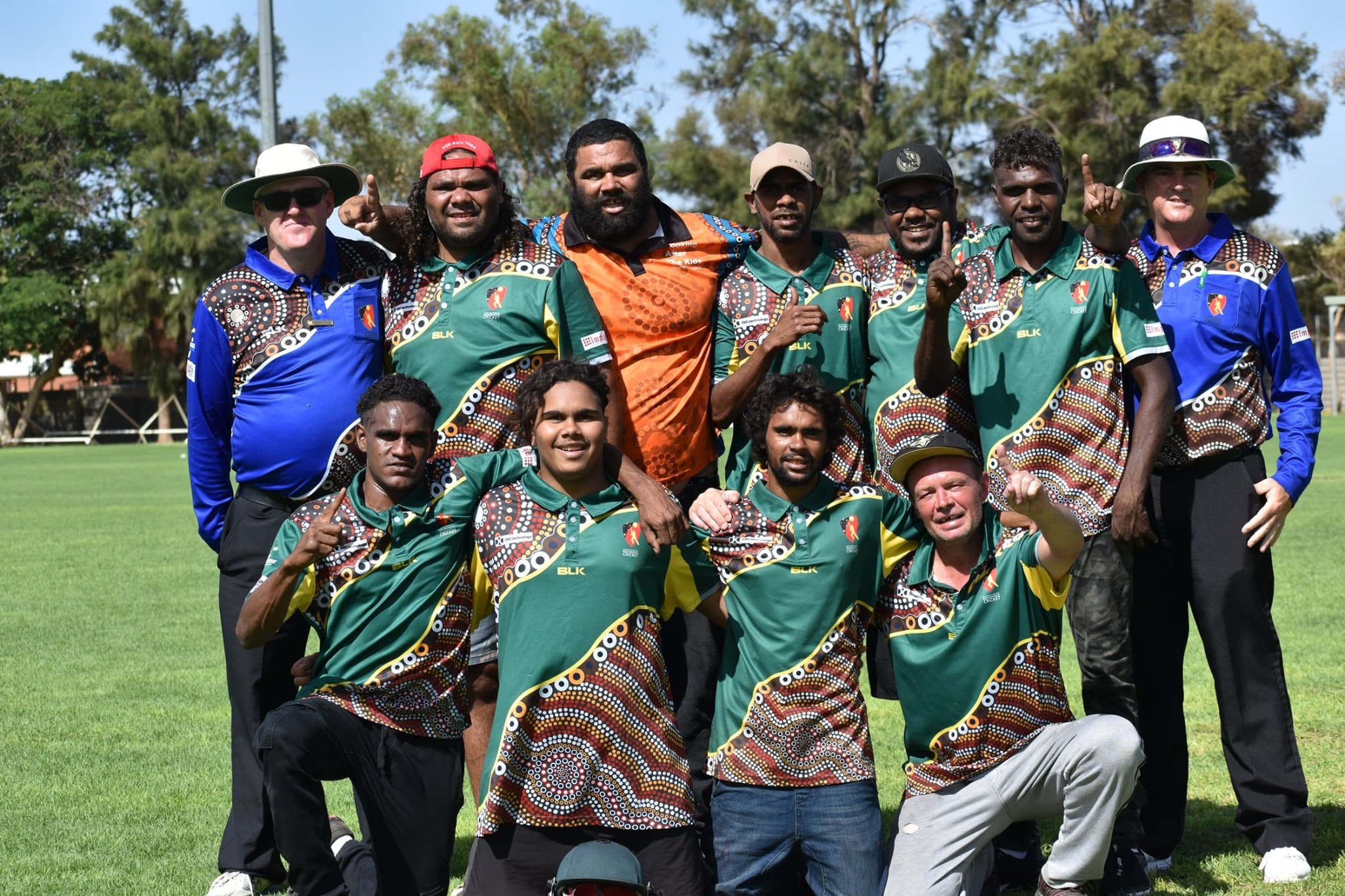 The 2020 Imparja Cup Men's Community winners