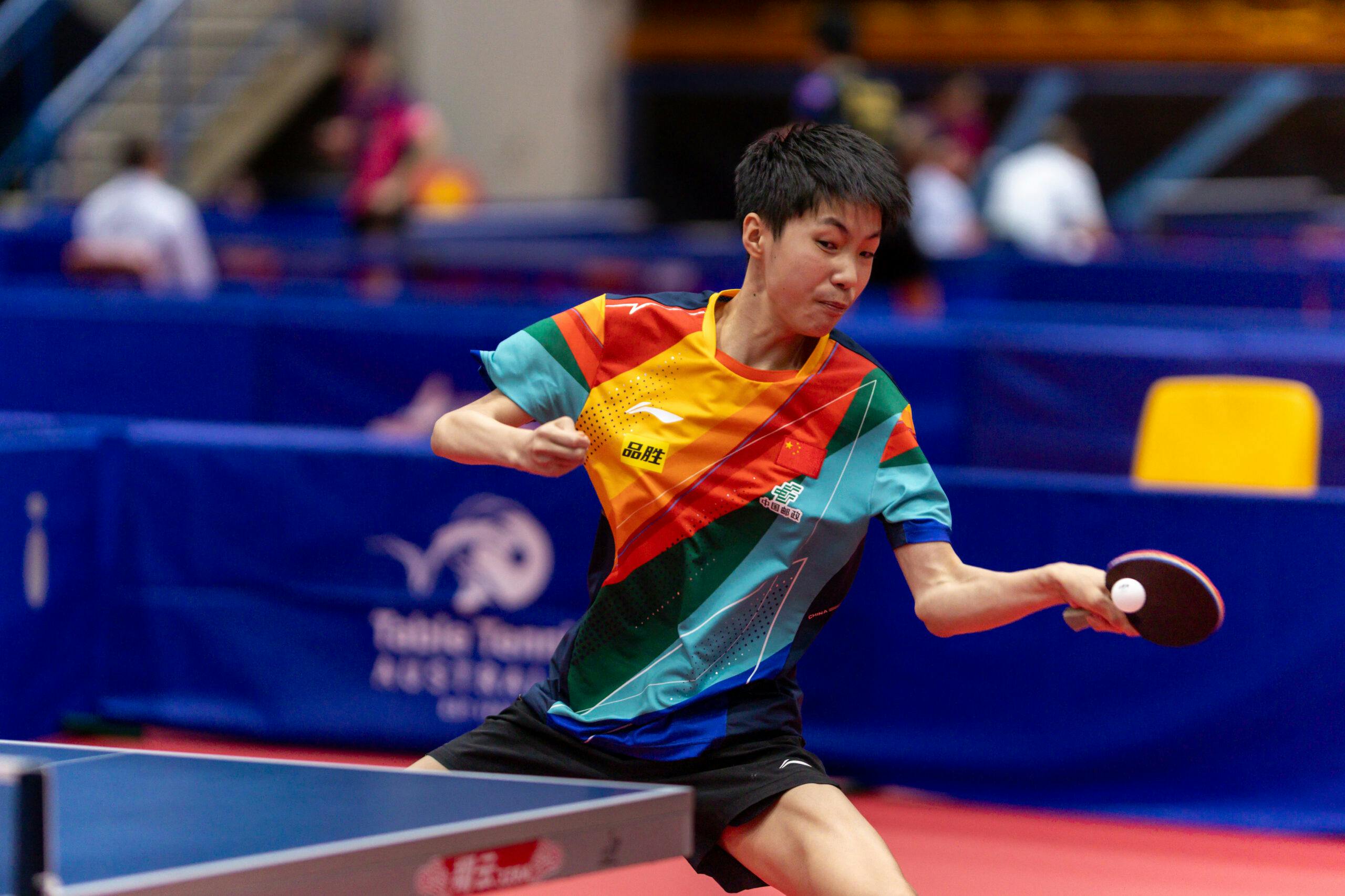 Chen Hengda at the World Table Tennis Youth Contender 2023 in Darwin